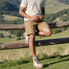 Bota Coturno Masculino Couro Segurança Militar VL045 Com C.A