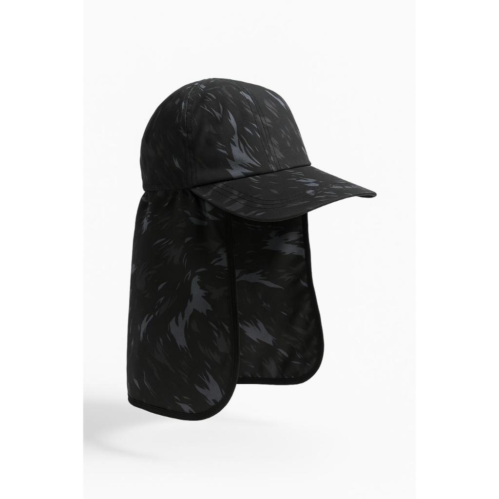 Bone Com Protetor De Nuca Proteção Solar Camuflado Para Pescador Camping Acampar