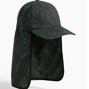 Bone Com Protetor De Nuca Proteção Solar Camuflado Para Pescador Camping Acampar