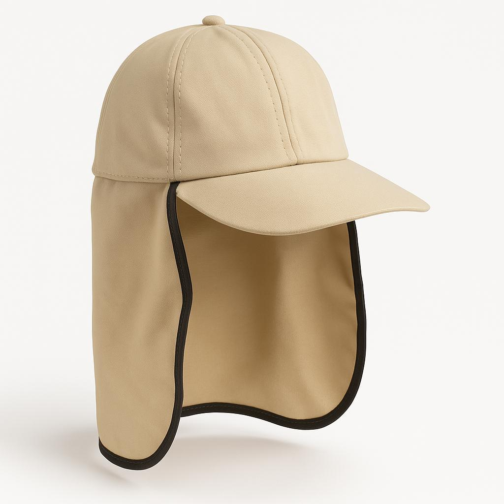 Bone Com Protetor De Nuca Proteção Solar Camuflado Para Pescador Camping Acampar