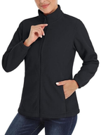 Jaqueta Blusa Soft Fleece Feminina Flanelado Gola Alta Inverno