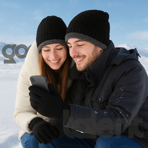 Luva Lã Touch Frio Celular Tablet