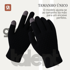 Luva Lã Touch Frio Celular Tablet