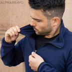 Casaco Masculino Agasalho Fleece Microfibra Soft Quente Elegante Esportivo Básico