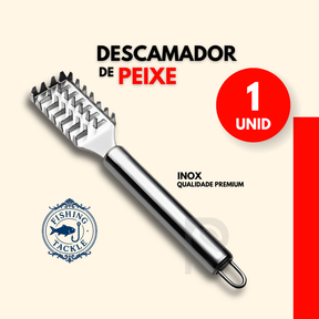 Faca de Pesca Fileteira Flutuante com Descamador de Peixe Escamador Pescadores Profissional