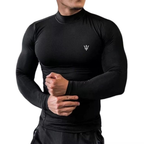 Camiseta Térmica Masculina Gola alta Camisa Proteção Solar Uv 50 Segunda Pele
