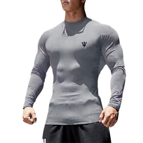 Camiseta Térmica Masculina Gola alta Camisa Proteção Solar Uv 50 Segunda Pele