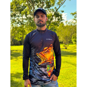 Kit 3 Camisas Masculino de Pesca Manga Longa com Proteção Solar UV Confortável