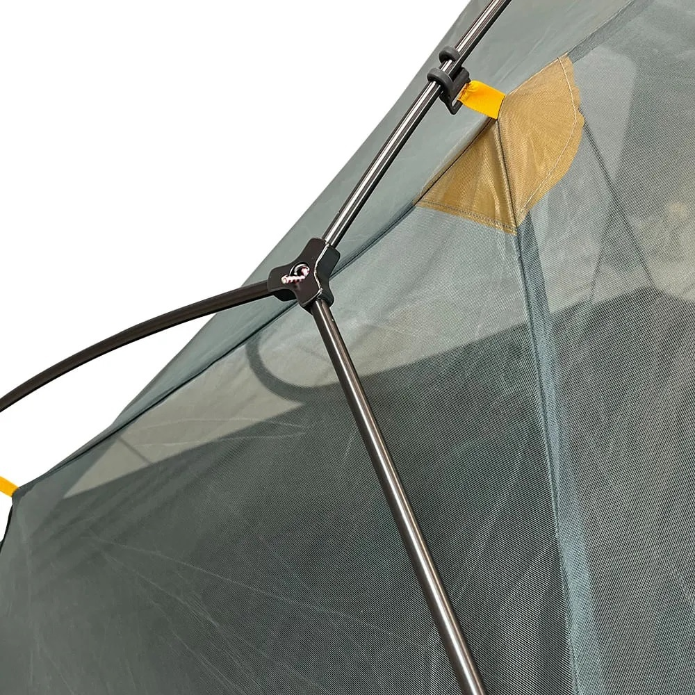 Barraca de Camping 2 Pessoas Viento Azteq 6000mm com Sobreteto