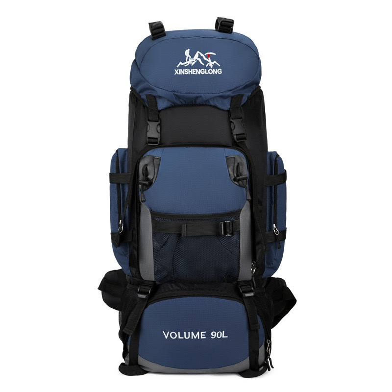 Mochila 90Litro Grande Camping Reforçada Impermeável Cargueira Trilha Viagem