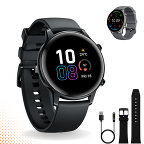 Relógio Smartwatch Inteligente Resistente a Água Com 2 Pulseiras