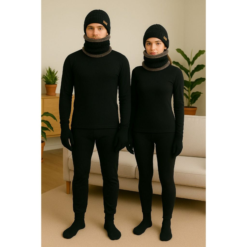 Kit Conjunto Térmico Frio Inverno Segunda pele Completo