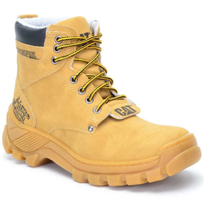 Bota Coturno Cat Catepilla Butina Adiventro Casual Couro Ecológico