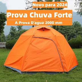 Barraca De Acampamento Automático Grande Para Camping 5-8 Lugares Ventilacao 270*270*150cm Portátil A Prova D'agua Dois