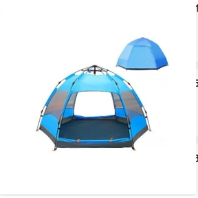 Barraca De Acampamento Automático Grande Para Camping 5-8 Lugares Ventilacao 270*270*150cm Portátil A Prova D'agua Dois