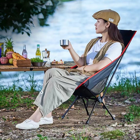 Cadeira portátil para acampamento, cadeira dobrável portátil destacável em tecido Oxford, cadeira de acampamento ao ar