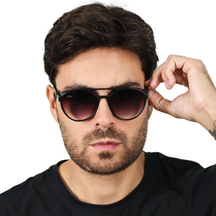 Óculos De Sol Redondo Original Masculino Moderno Boss Doha Glasses