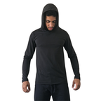KIT de 4 Camisas Térmicas Dry Fit UV 50+ Com Capuz tamanho P ao G4 Extra Grande