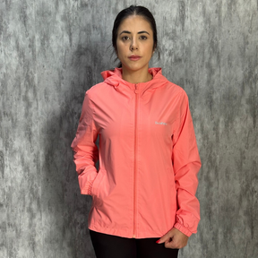 Jaqueta Forrada Corta Vento Feminina Capuz Impermeável Casaco Otriginal Academia Bordbless