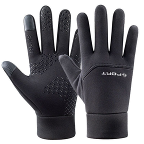 Luvas De Inverno Masculinas Impermeáveis Térmicas Com touch screen E Bolso Antiderrapante