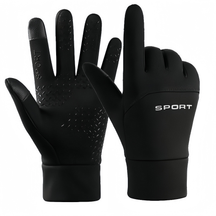 Luvas De Inverno Masculinas Impermeáveis Térmicas Com touch screen E Bolso Antiderrapante