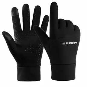 Luvas De Inverno Masculinas Impermeáveis Térmicas Com touch screen E Bolso Antiderrapante