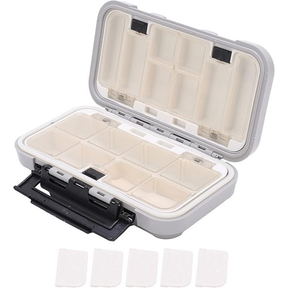 Estojo de Pesca Flutuante C/ 16 Divisórias - 16x9x4cm