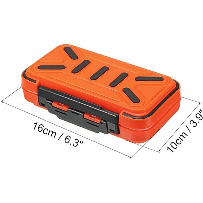 Estojo de Pesca Flutuante C/ 16 Divisórias - 16x9x4cm