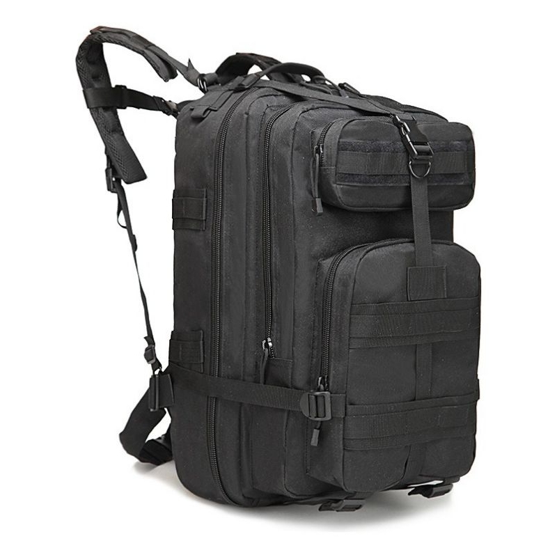 Mochila Militar Tática 40l Impermeável Grande Camping Litros Reforçada com Bandeira Masculina Feminina