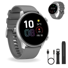 Relógio Smartwatch Inteligente Resistente a Água Com 2 Pulseiras