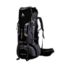 Mochila Impermeável Viajem Montanhismo Apoio Alumínio Costas Camping Cargueira Alpinismo Grande Capacidade 80 Litros