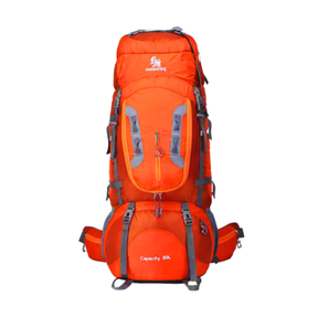 Mochila Impermeável Viajem Montanhismo Apoio Alumínio Costas Camping Cargueira Alpinismo Grande Capacidade 80 Litros