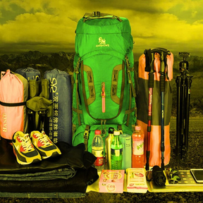 Mochila Impermeável Viajem Montanhismo Apoio Alumínio Costas Camping Cargueira Alpinismo Grande Capacidade 80 Litros