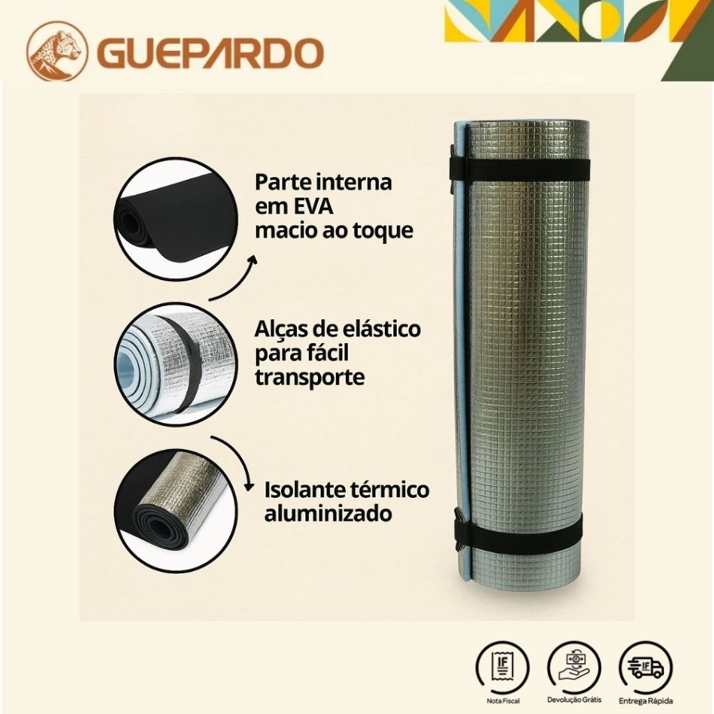 Kit Camping Barraca 2P Koala + Saco de Dormir Viper Verde + Isolante Térmico EVA