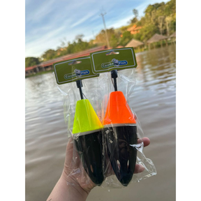 Kit 2 Boias Cevadeira 60g e 45g Pro Pesque - Para Pesqueiros