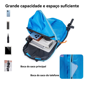 Mochila de ombro aplicável fitness outdoor alpinismo mochila pequena