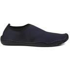 Sapatilha aquática em neoprene preta com estampa flame e sola emborrachada antiderrapante