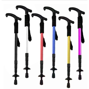 Bengala Bastão Para Caminhada Trilha Trekking Ajustável em Alumínio