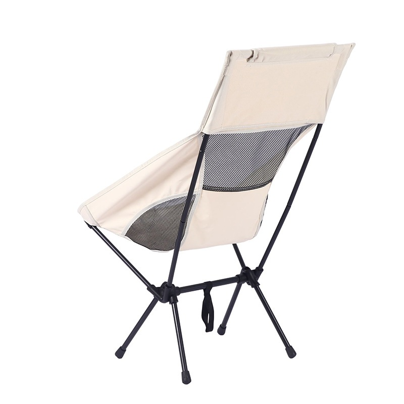 Cadeira Em Alumínio Portátil Dobrável Oxford 600D Ultraleve Praia Camping Pesca Com Bolsa Bask