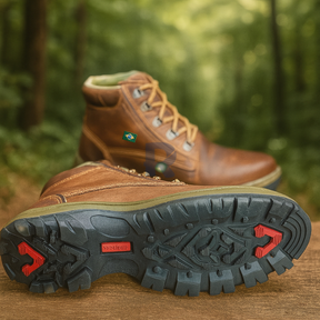 Bota Segurança coturno Botina Unissex Masculina Feminina Confortável Com CA Couro Legitimo