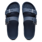 Sandalia Masculina Caçador Duas Tiras Fivela Ajustável Muito Leve