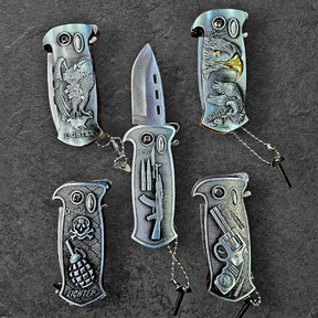 Acendedor Multifuncional à Prova de Vento com Abridor de Garrafas Canivete Camping Dobrável（sem gas）