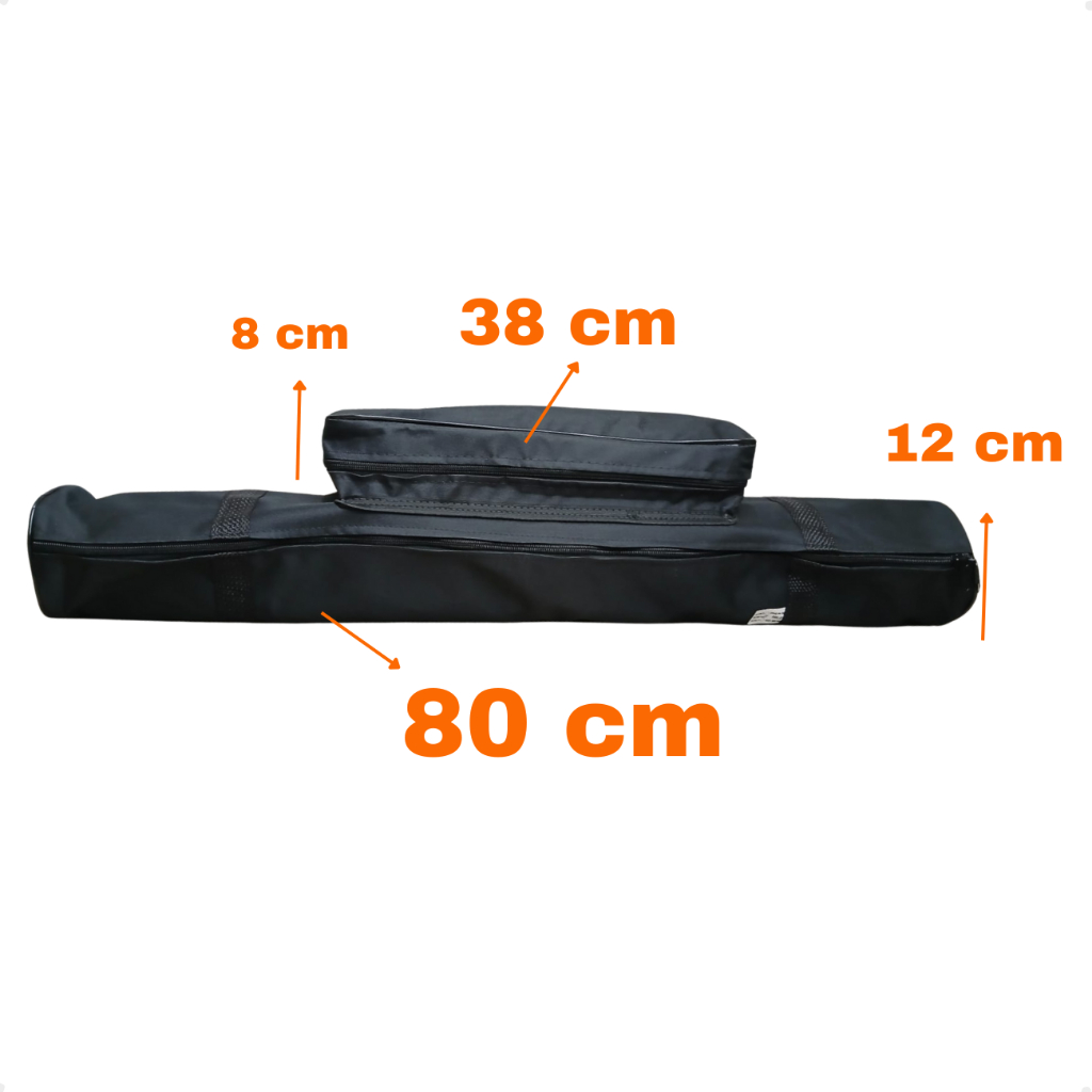 Kit Pesca Completo Profissional Bolsa Vara Molinete Anzol Isca Estojo