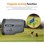 Medidor De Distância Monóculo Laser Rangefinder 650m Artbull Golf Tiro Caça Esportivo