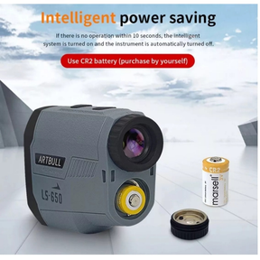 Medidor De Distância Monóculo Laser Rangefinder 650m Artbull Golf Tiro Caça Esportivo