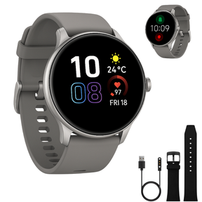 Relógio Smartwatch Inteligente Resistente a Água Com 2 Pulseiras