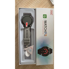Novo F8 SmartWatch: Chamada Bluetooth, À Prova de Água, Compatível Android e iOS, Design Redondo‌