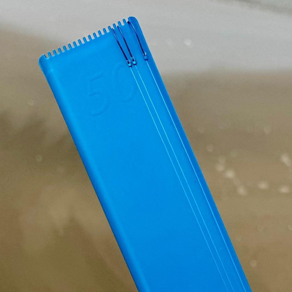 Porta Pernada Pesca 50cm Compacto – Para até 50 Anzóis – Cor Azul – Chumbada Oficial