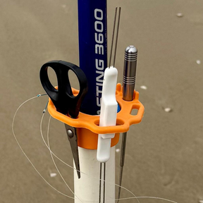 Suporte de Vara de Pesca Nano Pipe | Mini Secretaria de Pesca de Praia | CHUMBADA OFICIAL