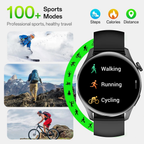 2025 relógio inteligente M18 tela sensível ao toque esportes chamada smartwatch masculino para android